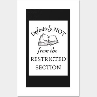 Definitely not from the restricted section Posters and Art